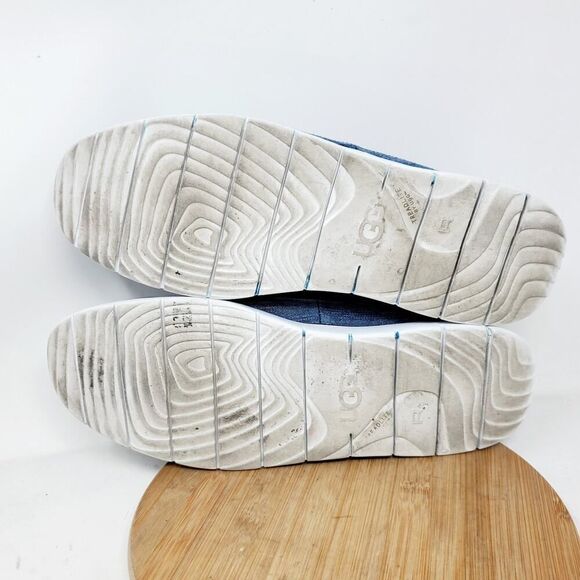 UGG Freamon Chukka Boots Mens 13 Stone Washed Denim‎ Blue Lace Up Shoes main image 7